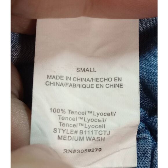 Thread &‎ Supply Shorts Ladies Small Chambray High Rise - Picture 4 of 5